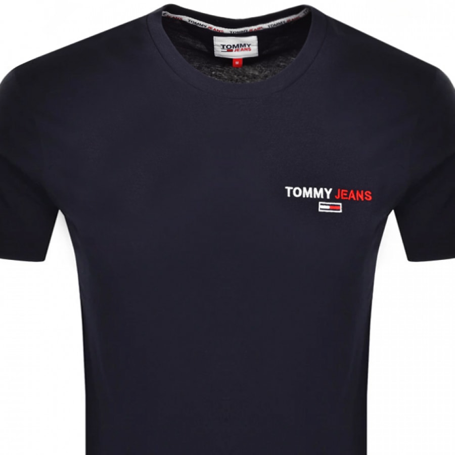 Alternative Image for ProductTommy Jeans Logo T Shirt Navy2